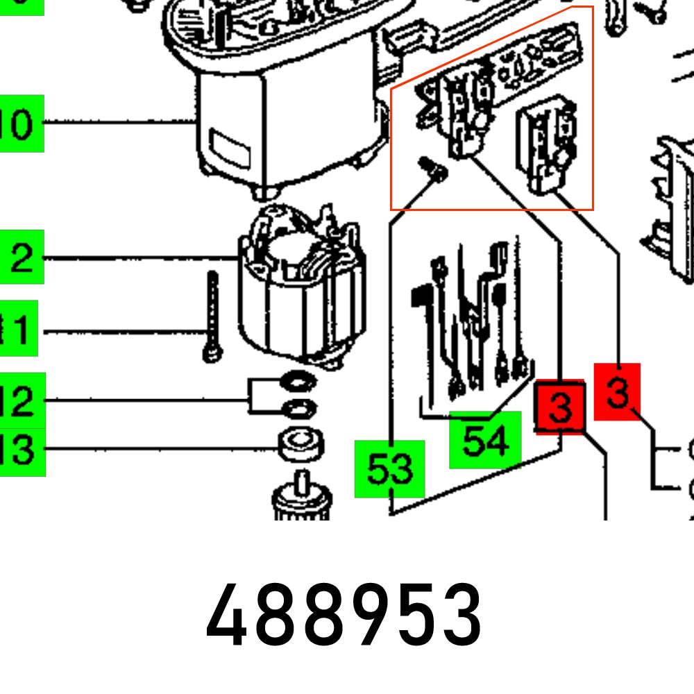 Switch Card Of 1000 Eb 230 V