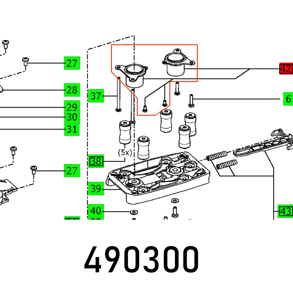 Rubber Bellows Gummibalg Ls 130 E