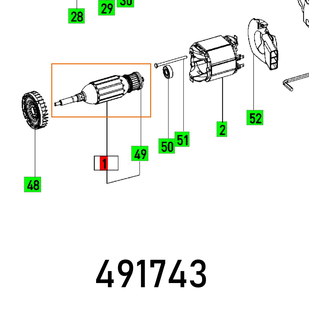 Armature 230 V Ts 55 Ebq