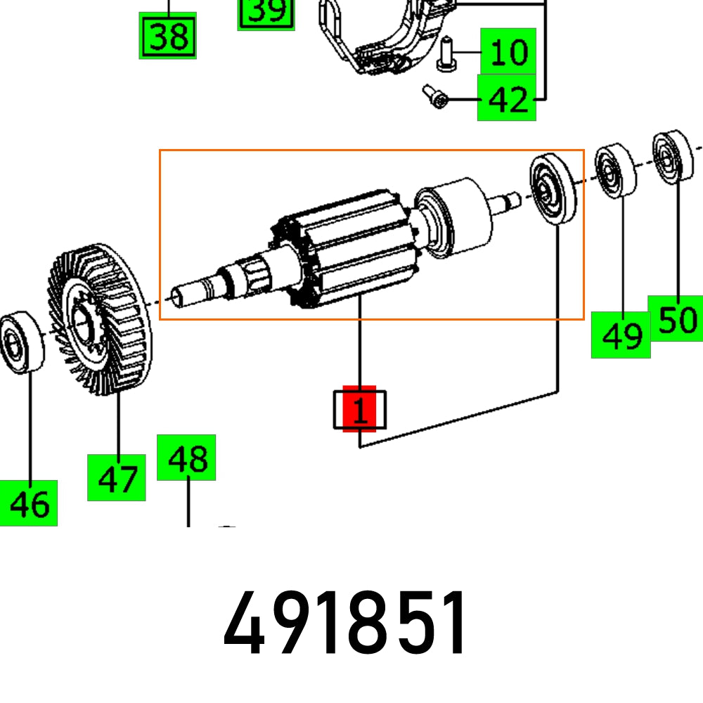 Armature 230 V Ps 300 Eq