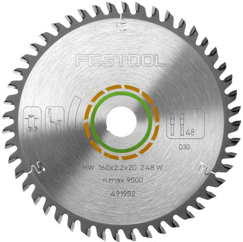 Saw Blade Hw 160 X2,2 X20 W48