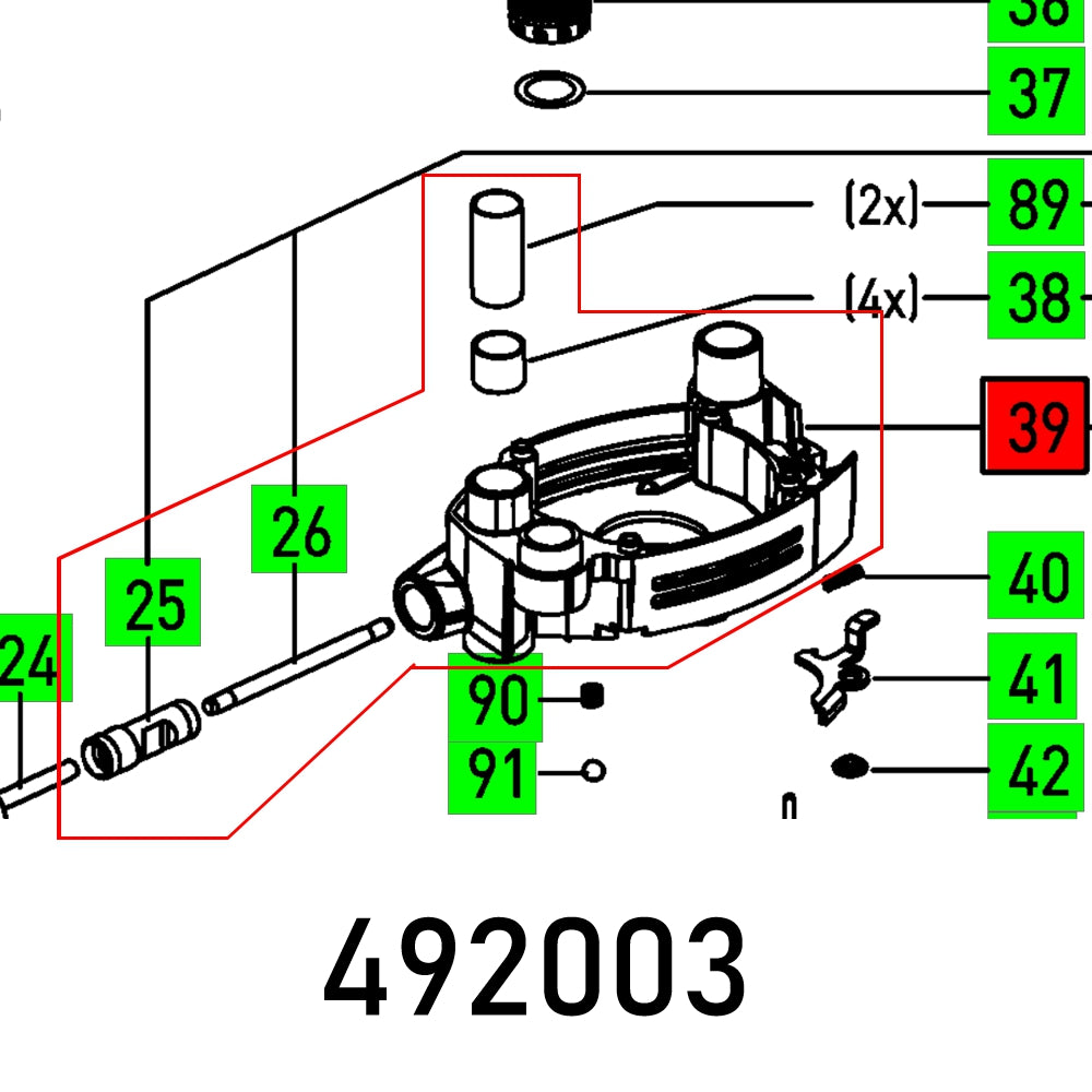 Base Plate Of 1400 Ebq