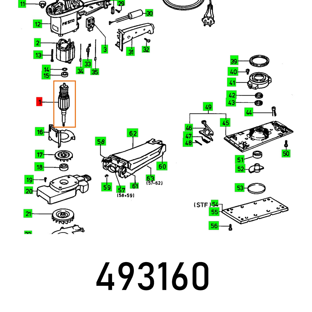 Armature 230 V Rs 3 Et Bg 230 V