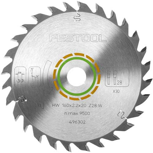 Saw Blade 160 X2,2 X20 W28 496302