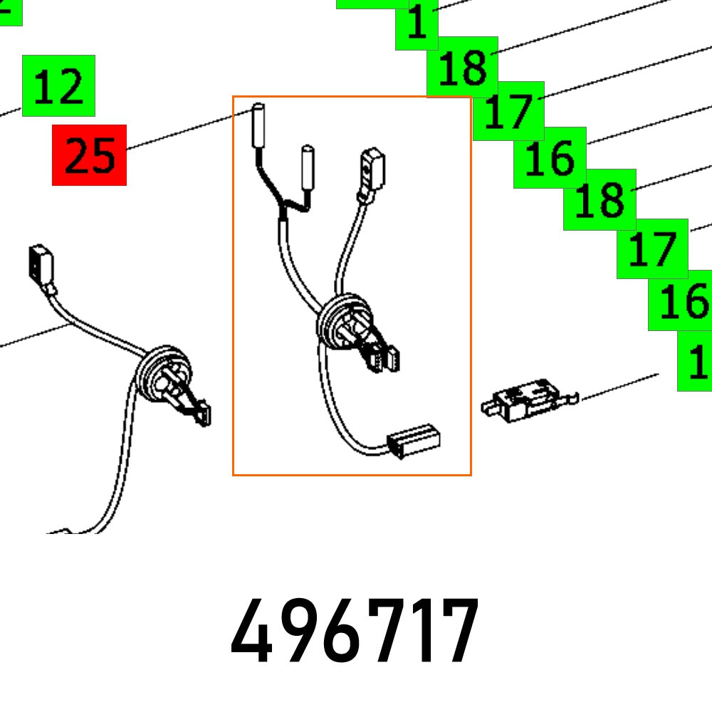 Cable Harness Dl Et Bg Eaa