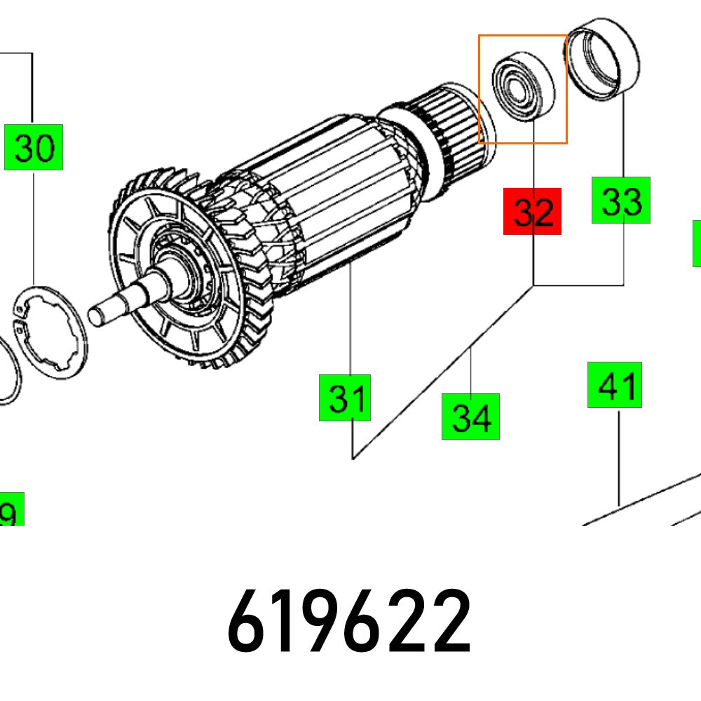 Bearing 629 2 Rs1 C3 Lht 23