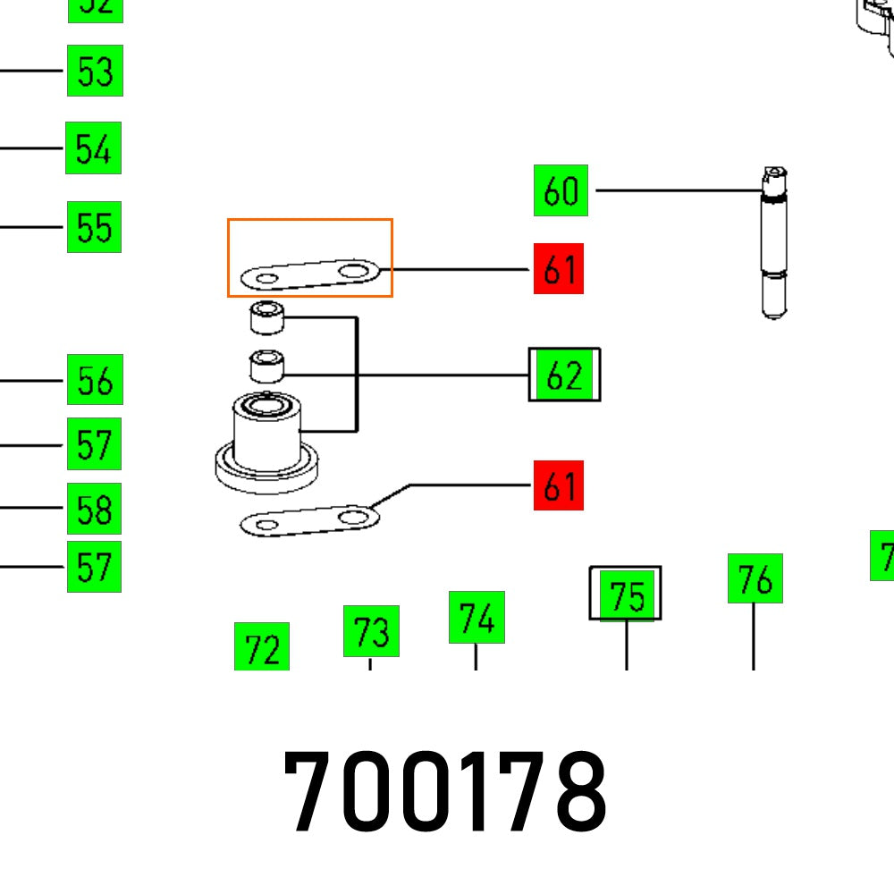 Restrictor Df 700