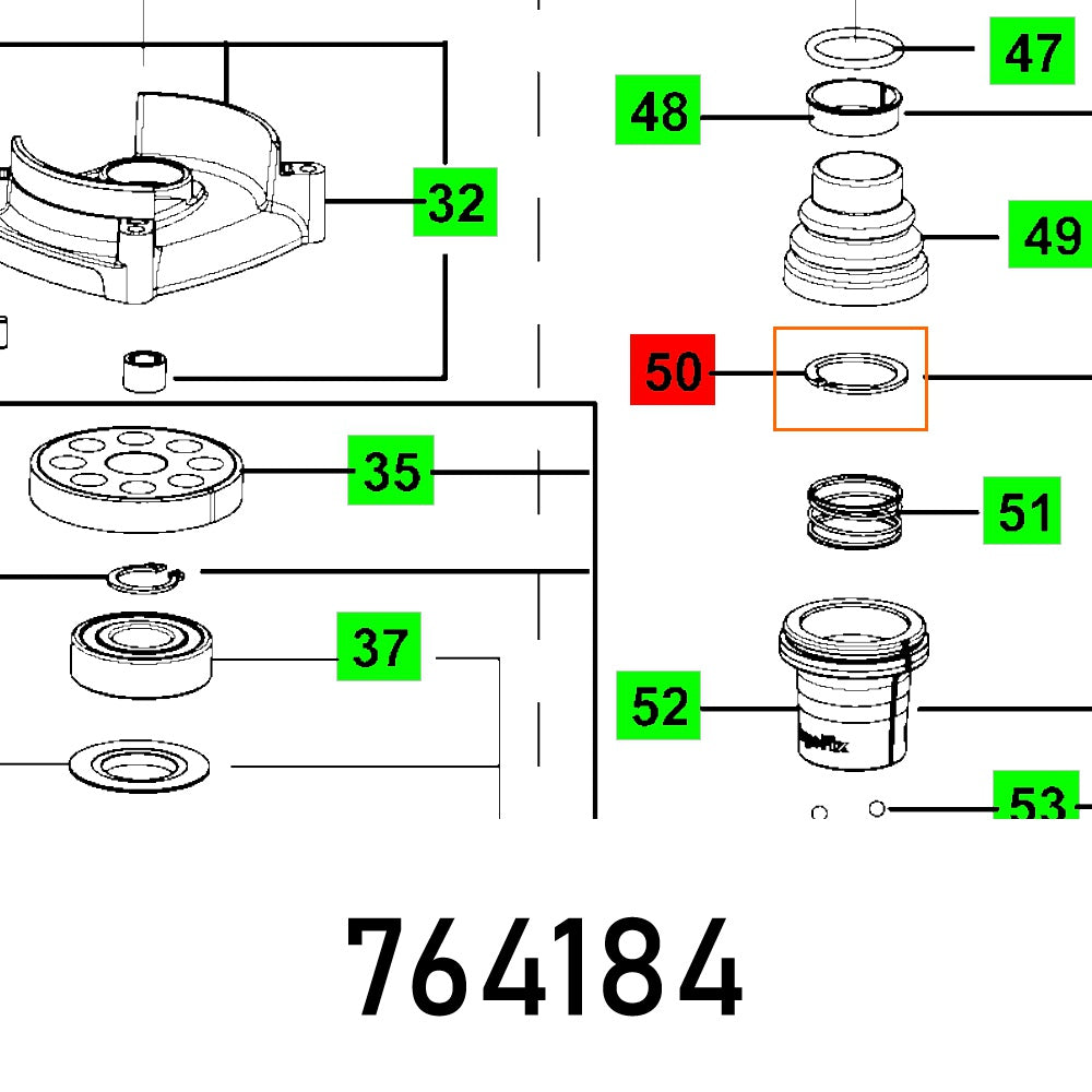 Circlip 28 Bn 829