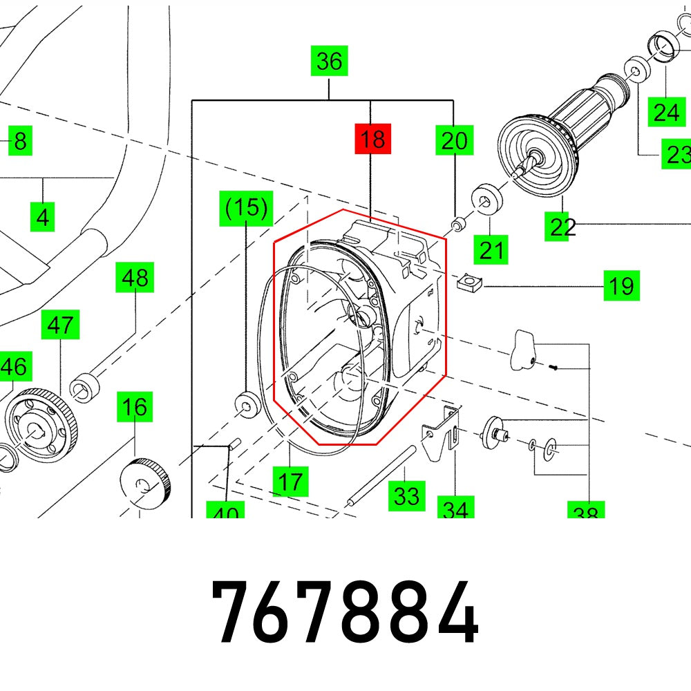 Bearing Cover Mx 1600 2 Eq Duo