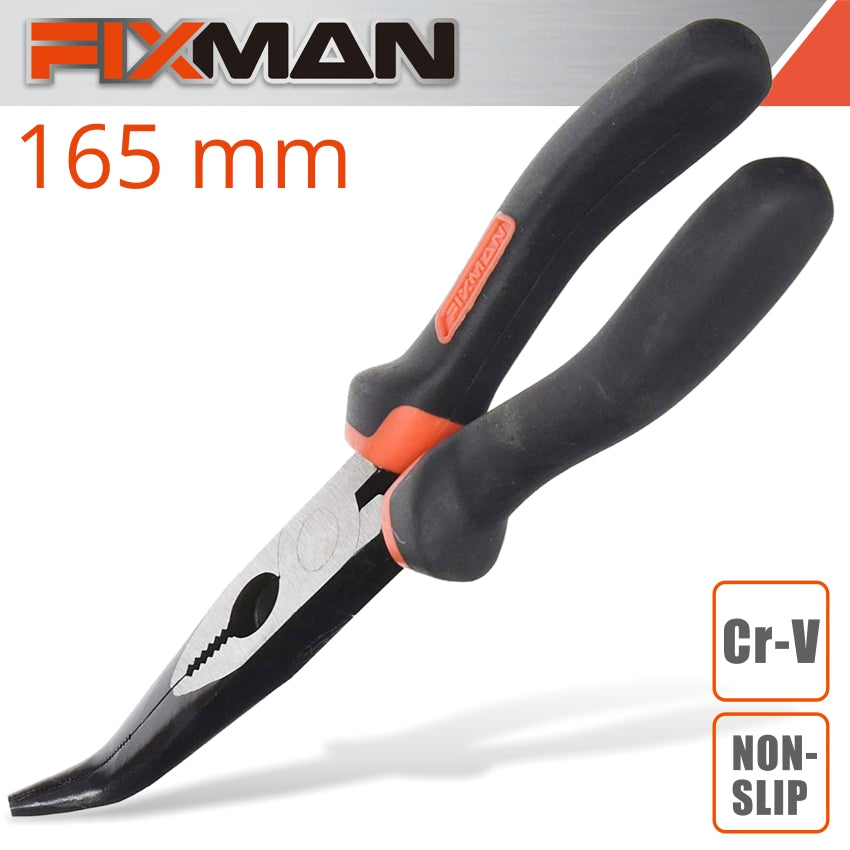 Fixman Industrial Bent Nose Pliers 6' X 160 Mm