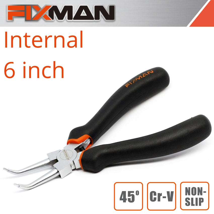 Fixman Internal Circlip Pliers 6'/145 Mm X 45 Deg