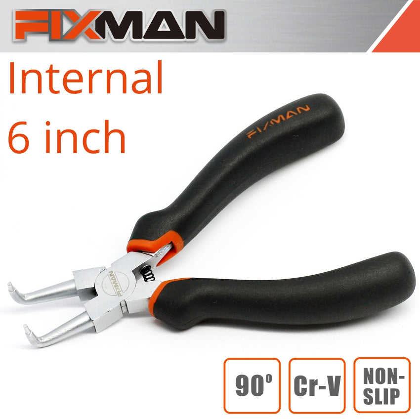 Fixman Internal Circlip Pliers 6'/145 Mm X 90 Deg