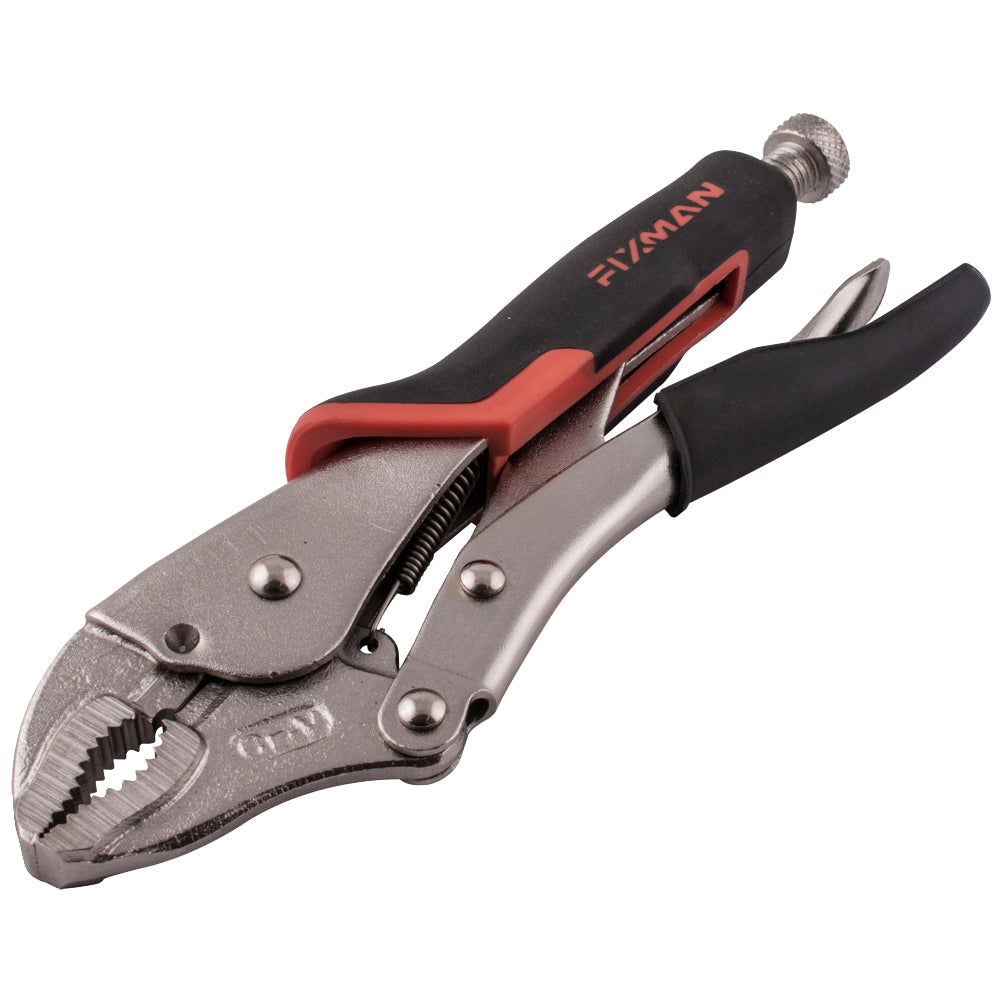 Fixman Curved Jaw Lock Grip Pliers 10'/250 Mm