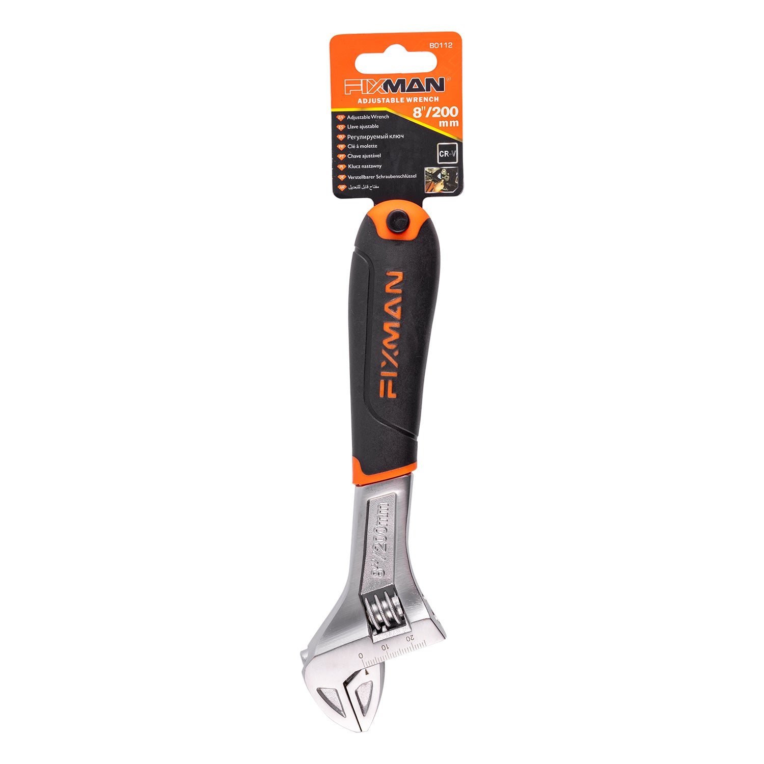 Fixman Adjustable Wrench 8' 0 24.5 Mm