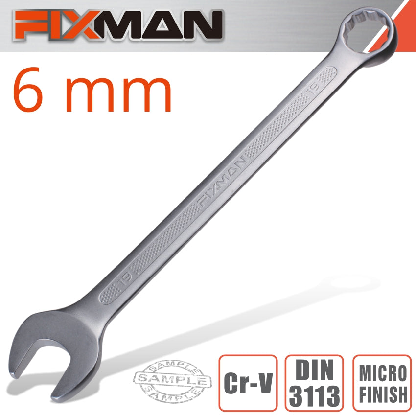 Fixman Combination Spanner 6 Mmx110 Mm