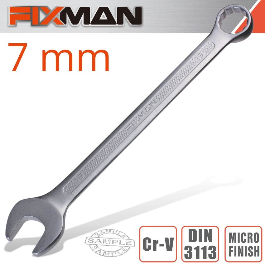 Fixman Combination Spanner 7 Mmx120 Mm