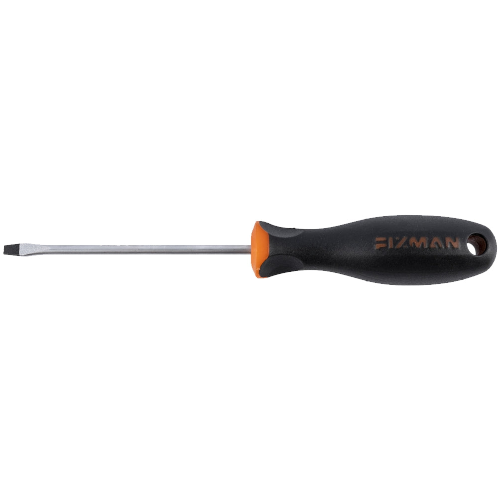 Fixman S/Driver Slotted 3 X0.5 X75 Mm Crv With Ergonomic Handle