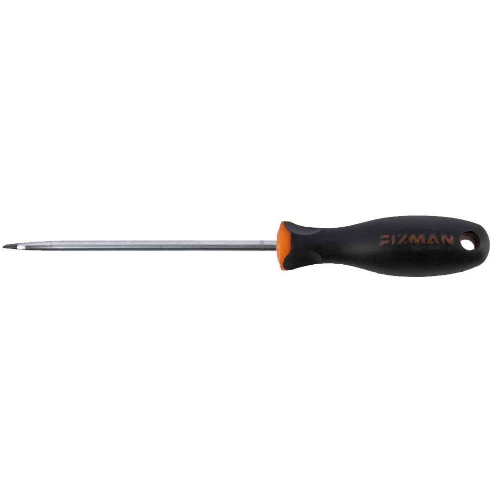 Fixman S/Driver Slotted 4 X0.8 X100 Mm Crv With Ergonomic Handle