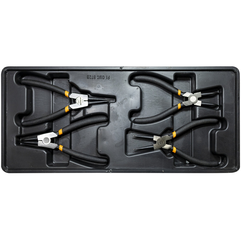 Fixman Tray 4 Piece 6' Internal And External Circlip Pliers