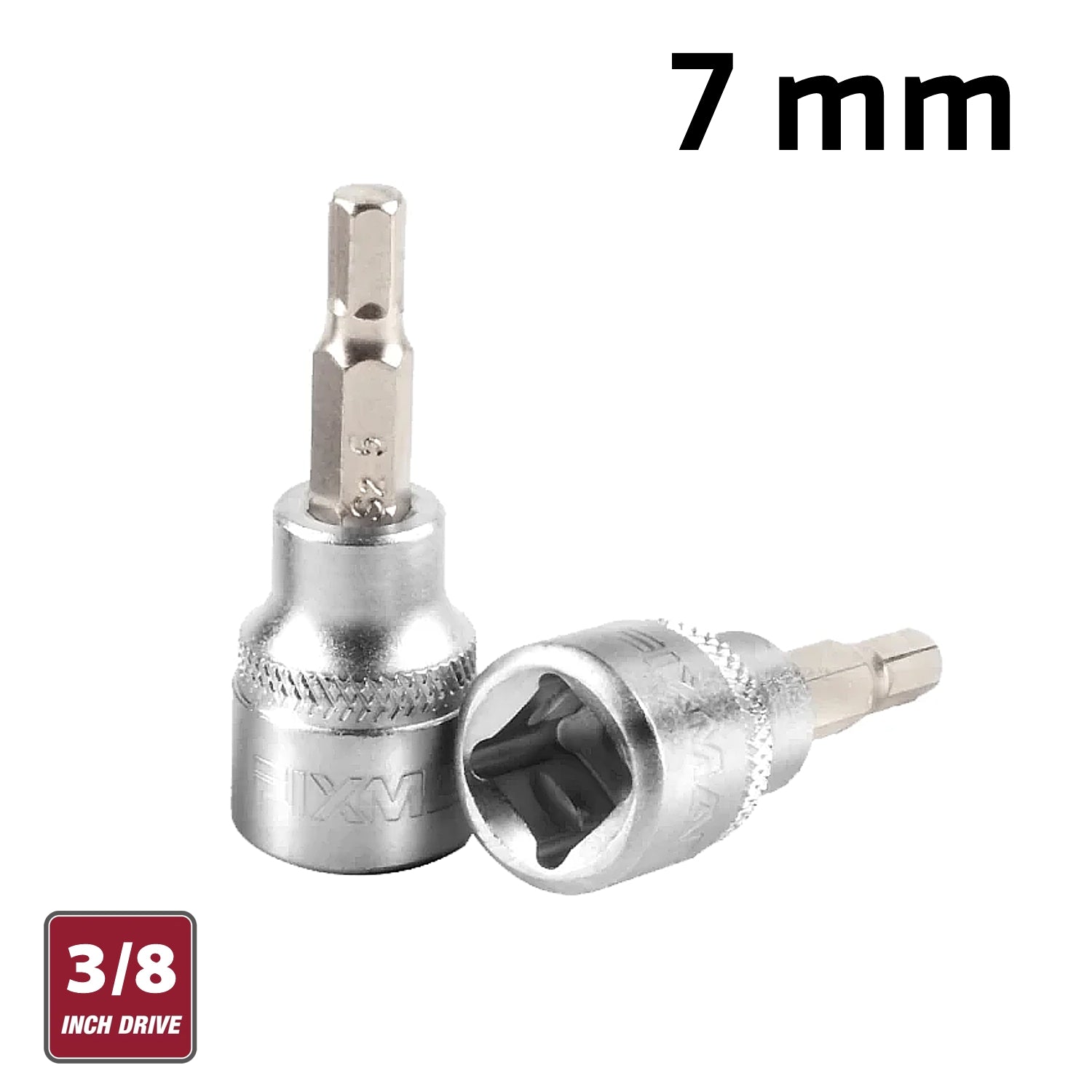 Fixman 3/8' Dr.Bit Socket 7 Mm Hex Allen H7