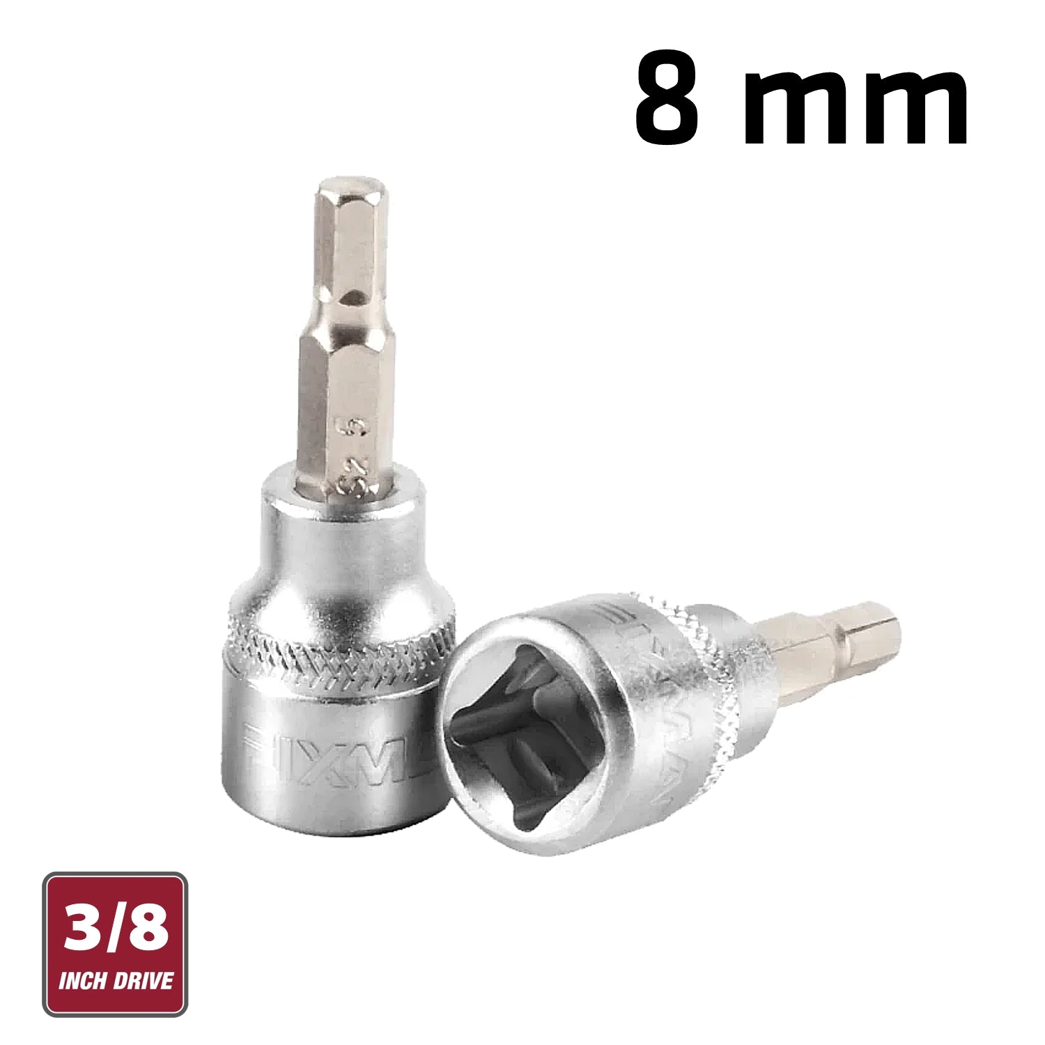 Fixman 3/8' Dr.Bit Socket 8 Mm Hex Allen H8