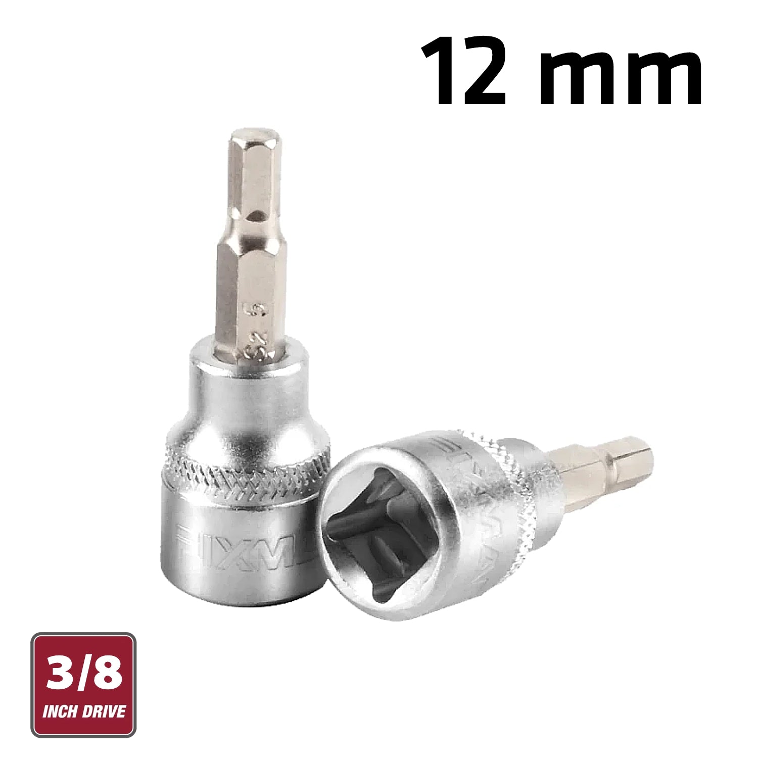 Fixman 3/8' Dr.Bit Socket 12 Mm Hex Allen H12