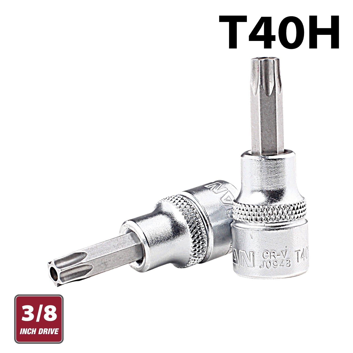 Fixman 3/8' Dr.Bit Socket T40 H Torx Security