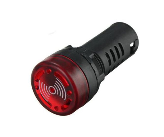 I-Buzzer Ac Red/Flash 127 V Bu Ac 127 V R+F