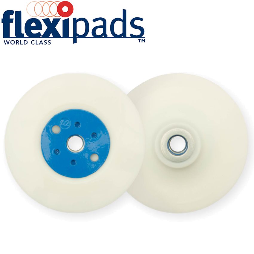 Grinder Pad & Nut 115 Mm M14 X2 Mm White