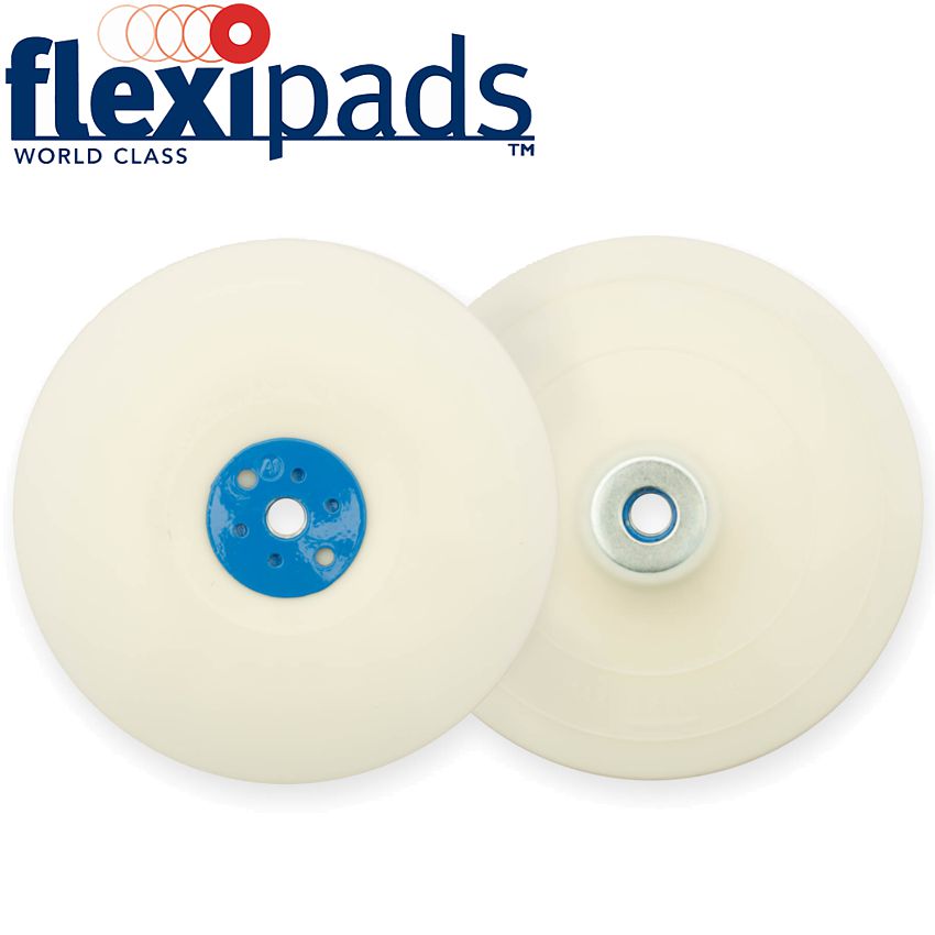 Grinder Pad & Nut 178 Mm M14 X2 White