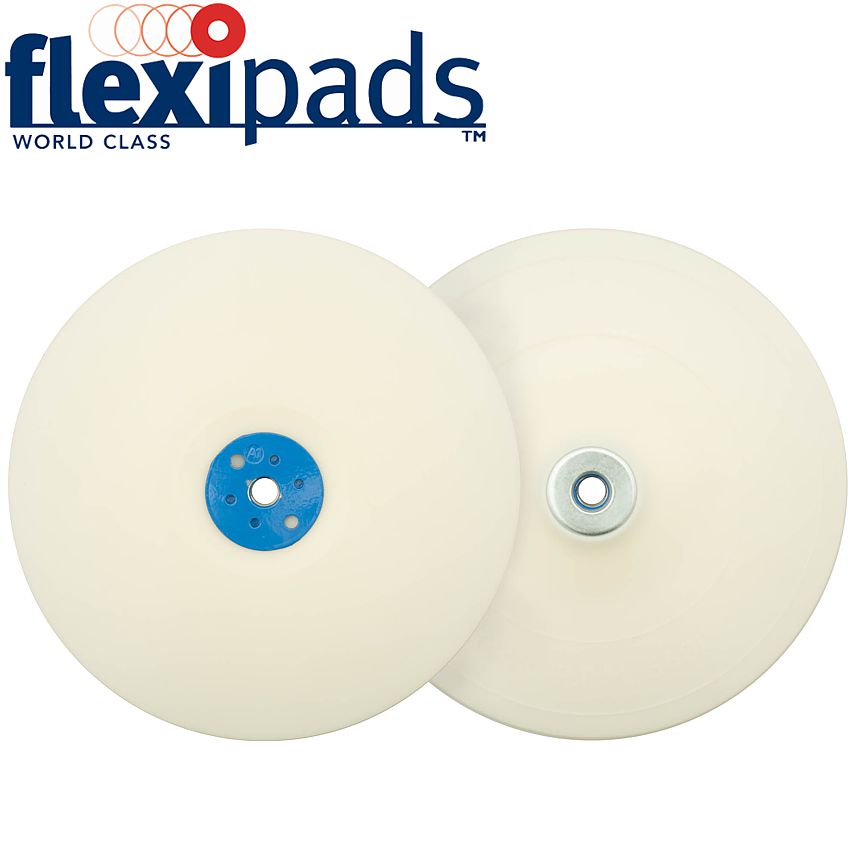 Grinder Pad & Nut 230 Mm M14 X2 Mm White