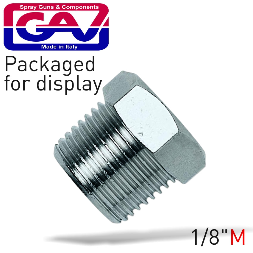 Taper Plug 1/8 Packaged