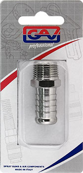 Hose Adaptor 3/8 X 14 Mm Packaged