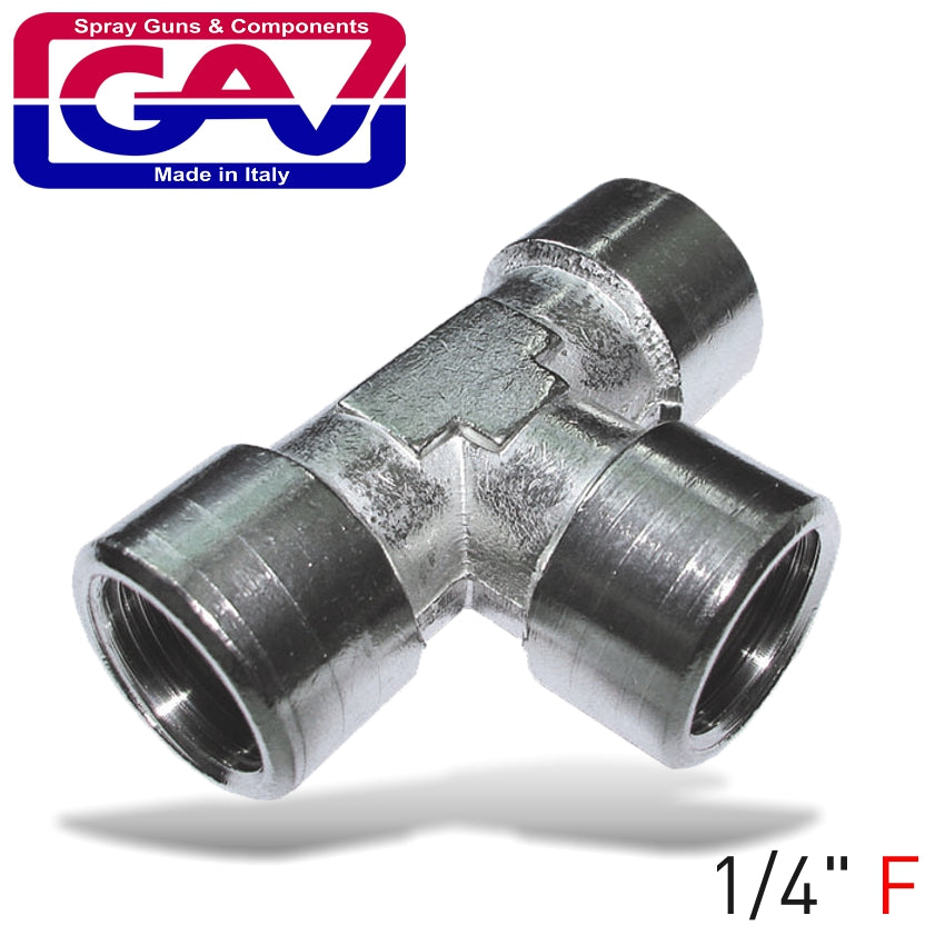 T Connector 1/4'fff