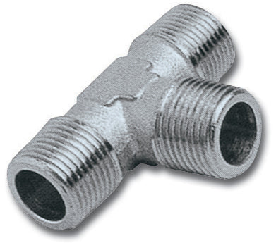 T Connector 1/4'mmm Packaged