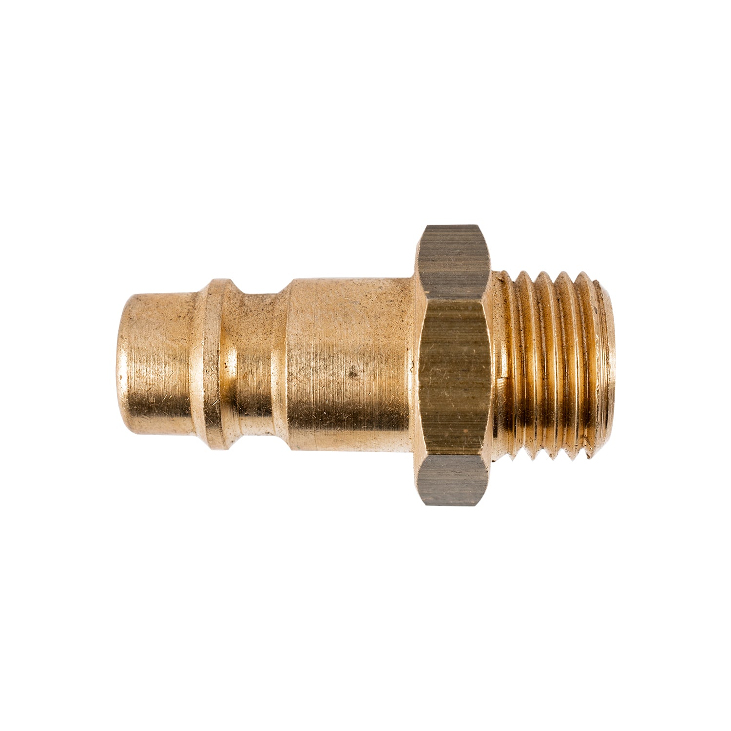 Brass Connector 1/4'm