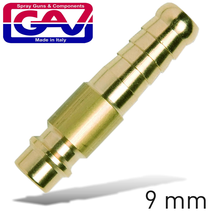 Brass Connector 9 Mm