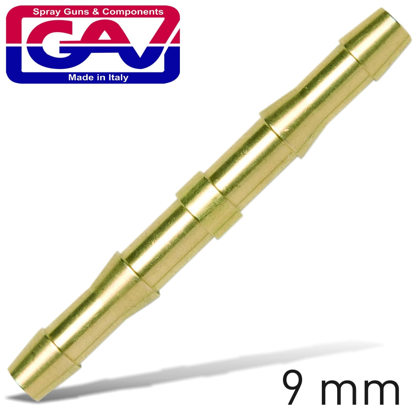 Brass Hose Connector 9 Mm