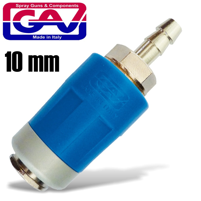 Safety Quick Coupler 10 Mm Two Stage Release Airblock