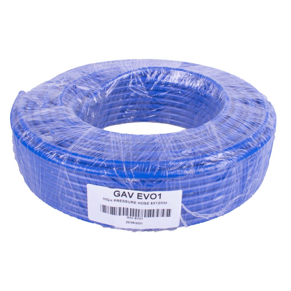 Pol High Pressure Hose 6.5 Mm Idx10 Mm Od 50 M Blue