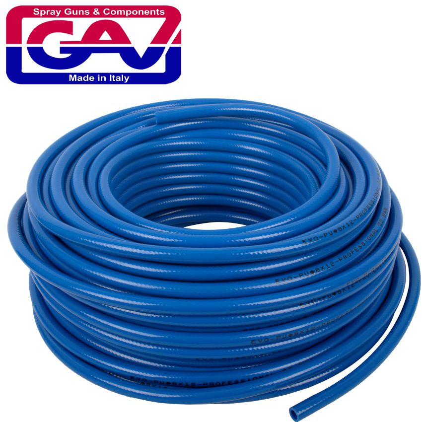 Pol High Pressure Hose 8 Mm Idx12 Mm Od 50 M Blue