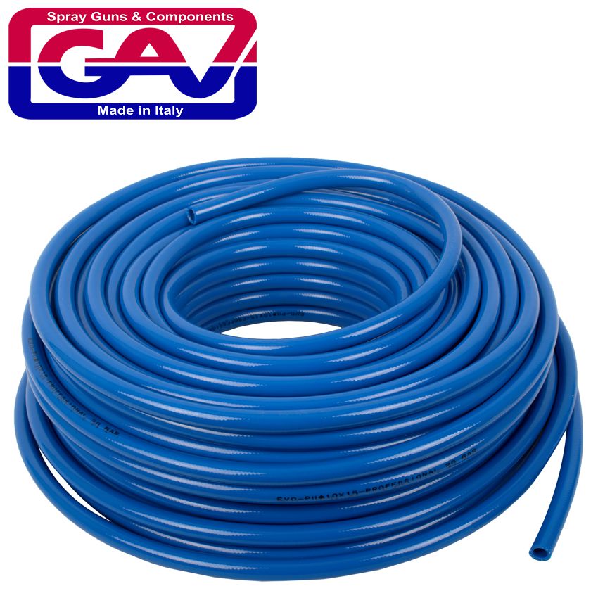 Pol High Pressure Hose 10 Mm Id X14.5 Mm Od 50 M Blue