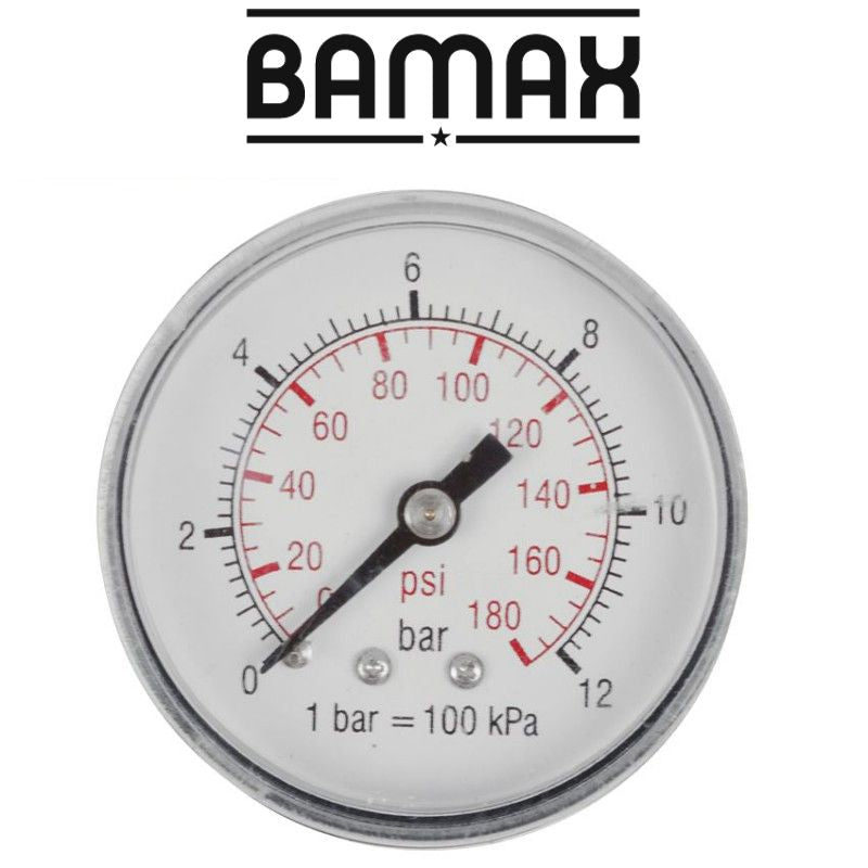 Pressure Gauge 50 Mm 1/8 Rear Packaged