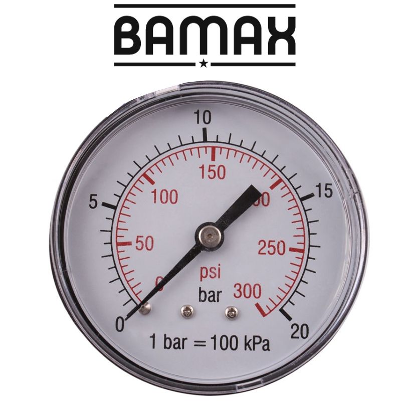 Pressure Gauge 0 20 Bar1/4 Rear 63 Mm D6314 R20