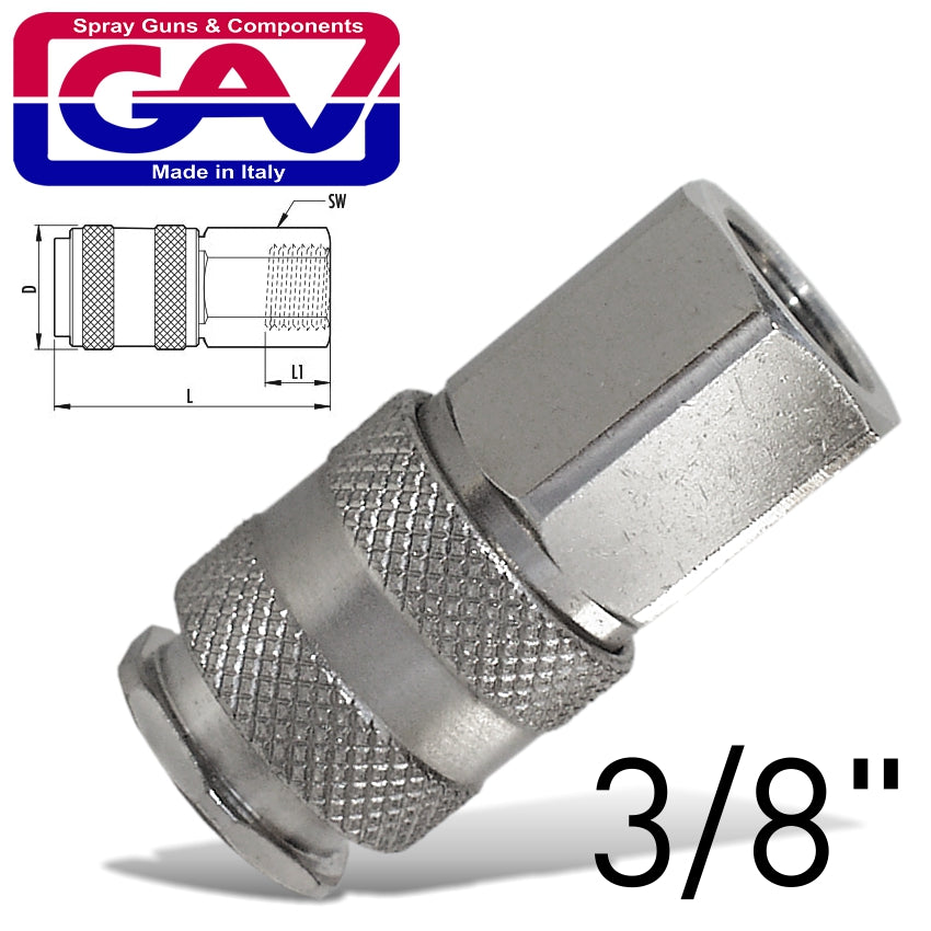 Universal Quick Coupler 3/8 F