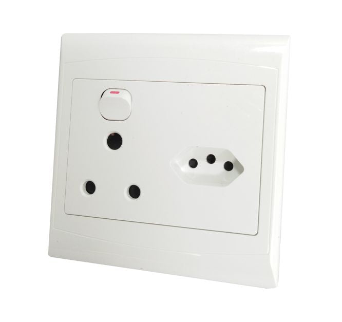 I-Socket Single Euro Usb 4 X4 Gf So P4012 4 X4