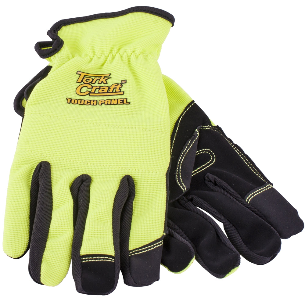 Glove Yellow 2 Xl With Pu Palm Multi Purpose