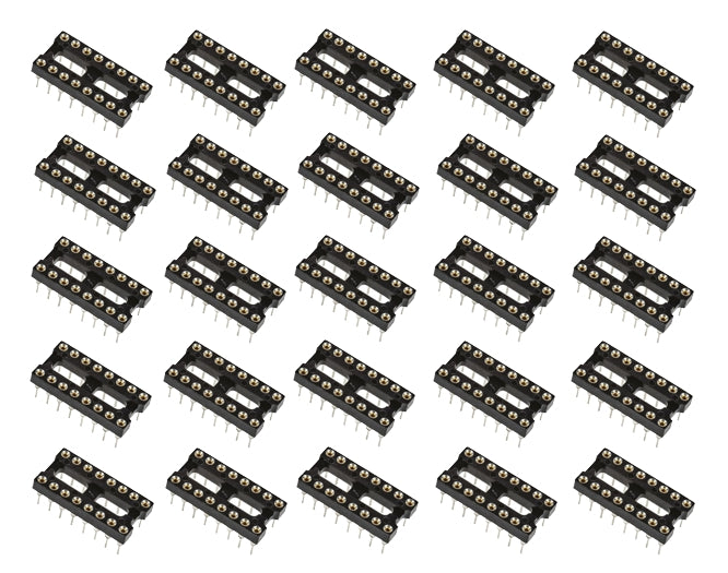 Ic Socket 0.3 16 W Tulip Rnd Nar 30 Pcs/Tube Ism16 T1 03 Rh