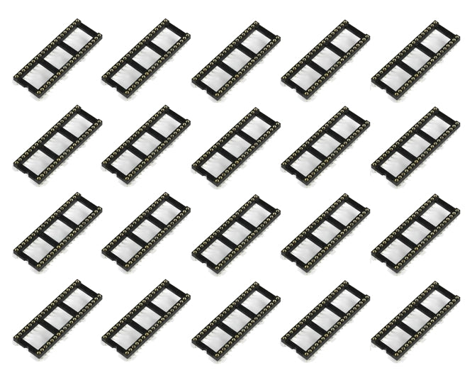 Ic Socket 0.6 40 W Tulip Rnd Wide 12 Pcs/Tube Ism40 T1 06 Rh