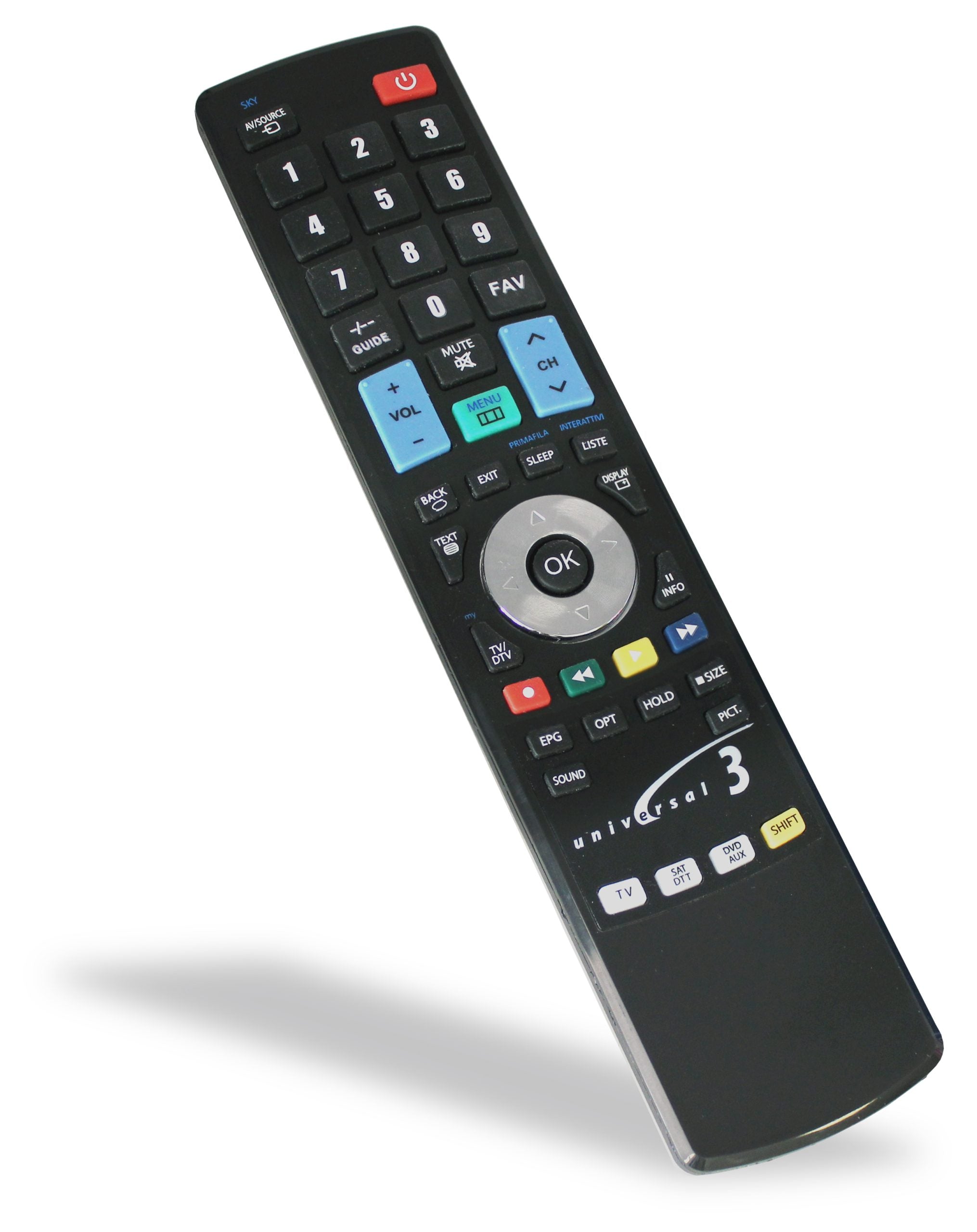 Universal Remote For 3 Devices